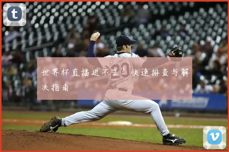 世界杯直播进不去?快速排查与解决指南